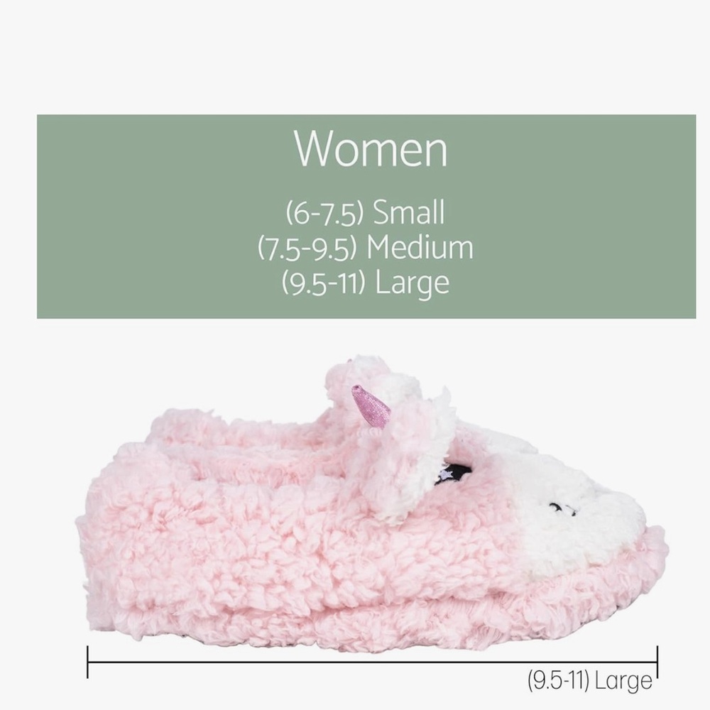 Pink Unicorn 🦄 Slippers - Picture 3 of 10